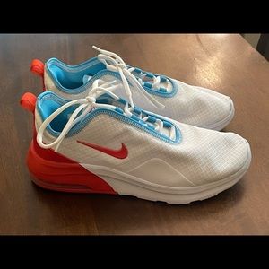 Nike Air Max 2 White, Blue and Red SneakerWomen’s Size 8.